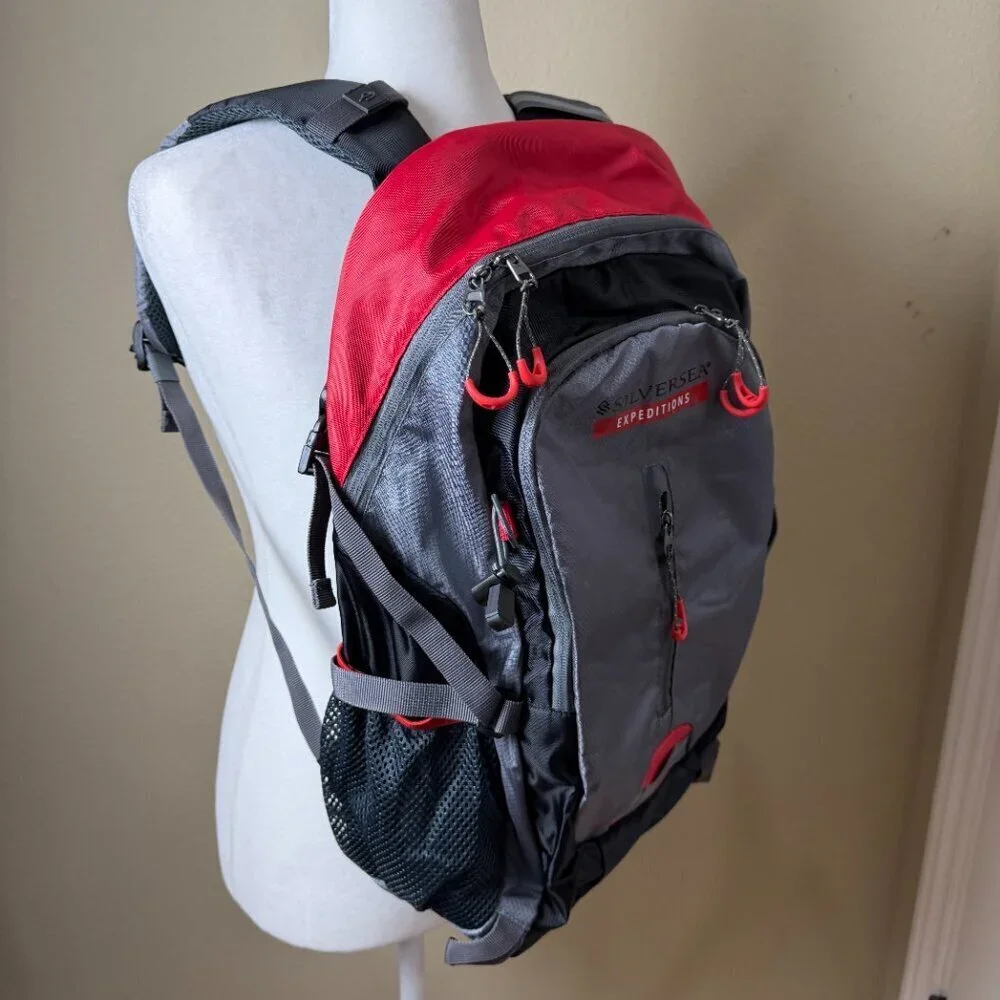 Silversea Expedition Backpack Waterproof Multi-Pocket Multi-Functional